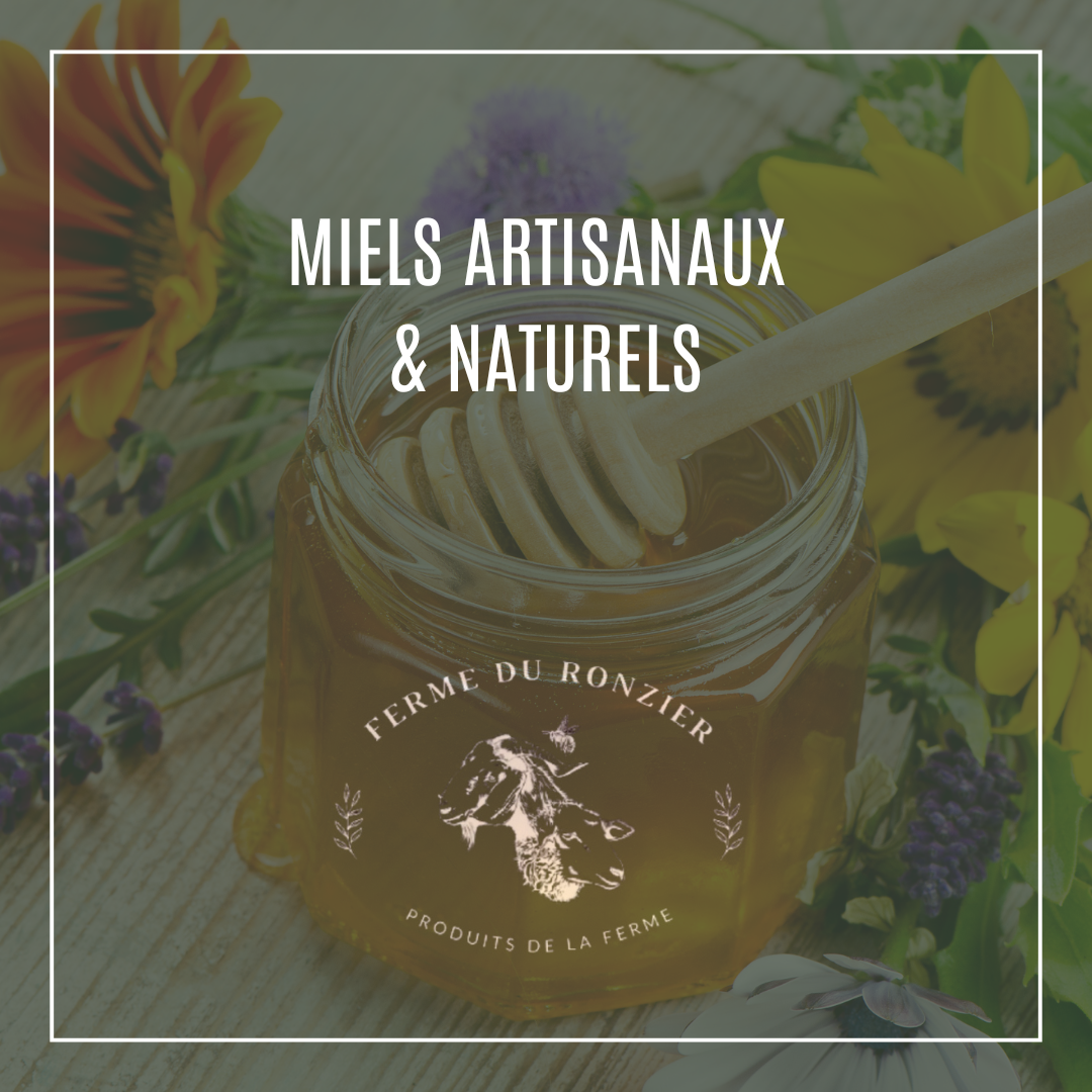 Miels artisanaux et naturels