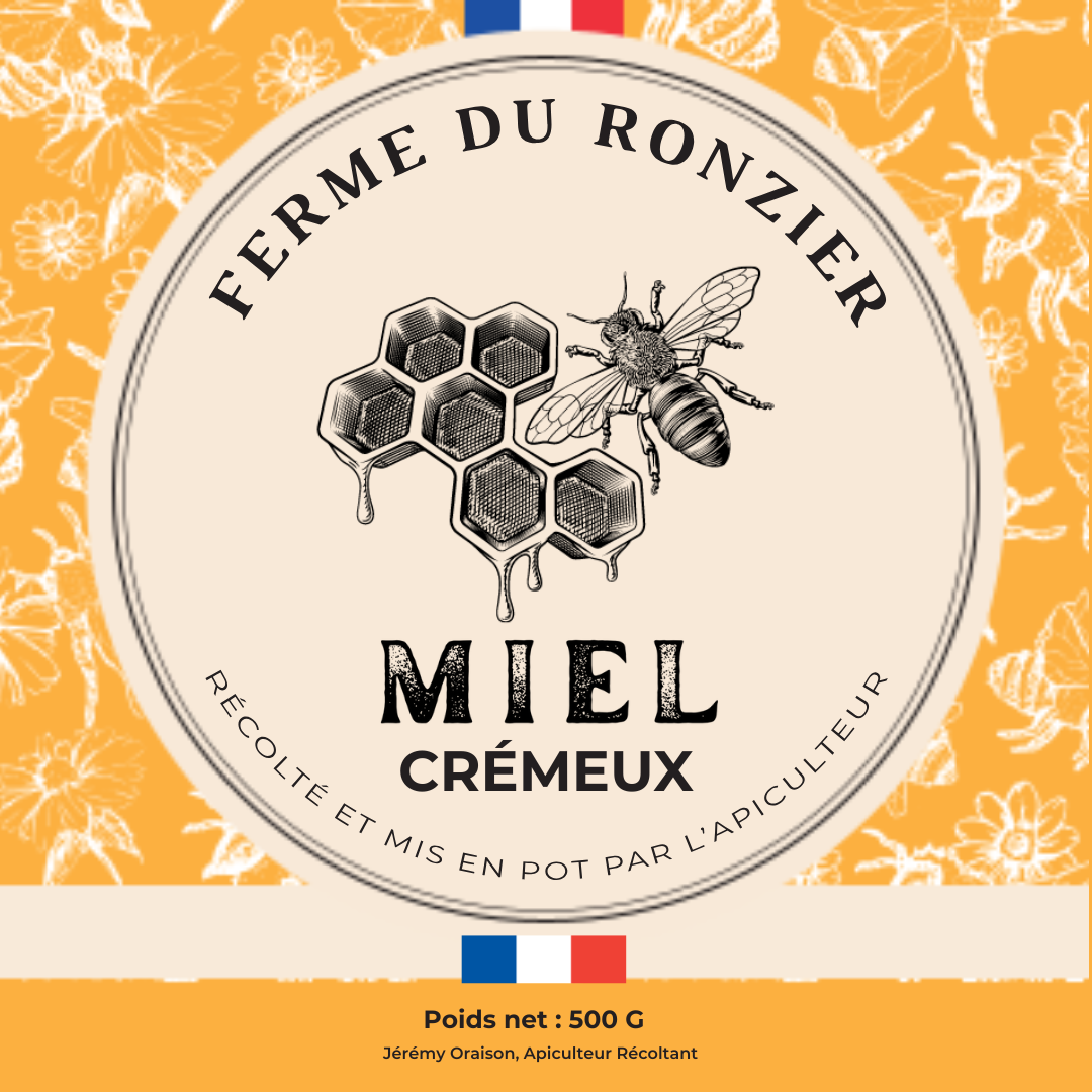 Miel crémeux