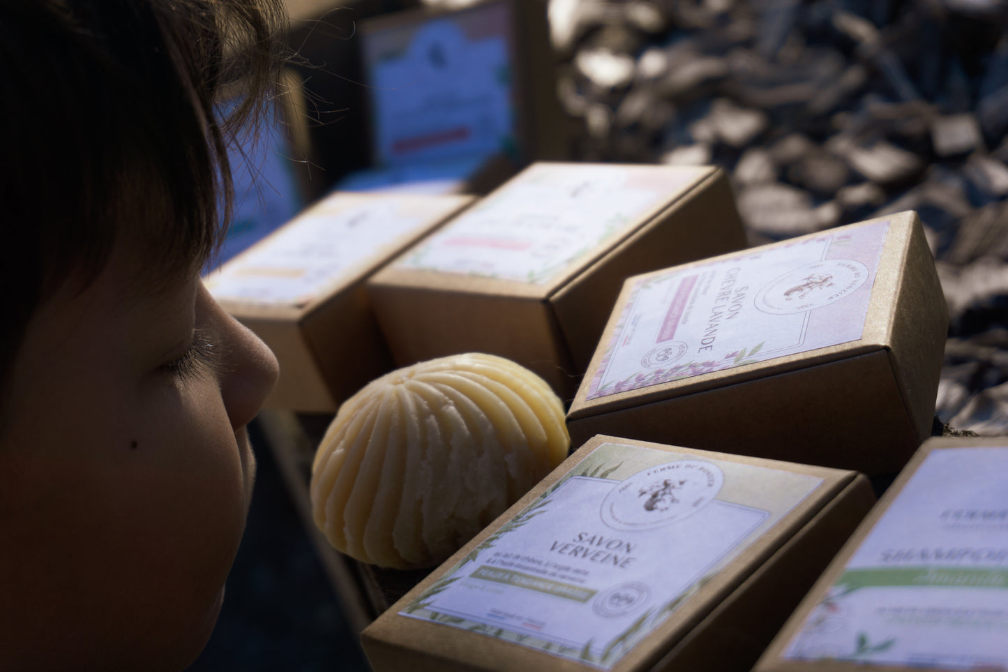 Savon au lait de chèvre et verveine