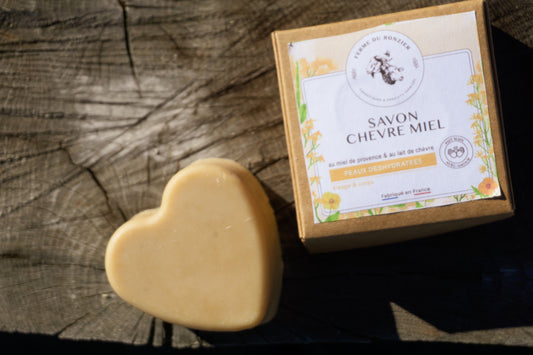 Savon au lait de chèvre et miel